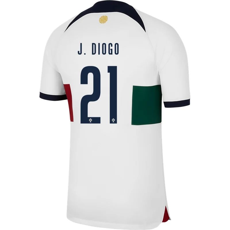 2022 Diogo Jota #21 Portugal Away Jersey-mysite Custom Football Kit- Nextkits
