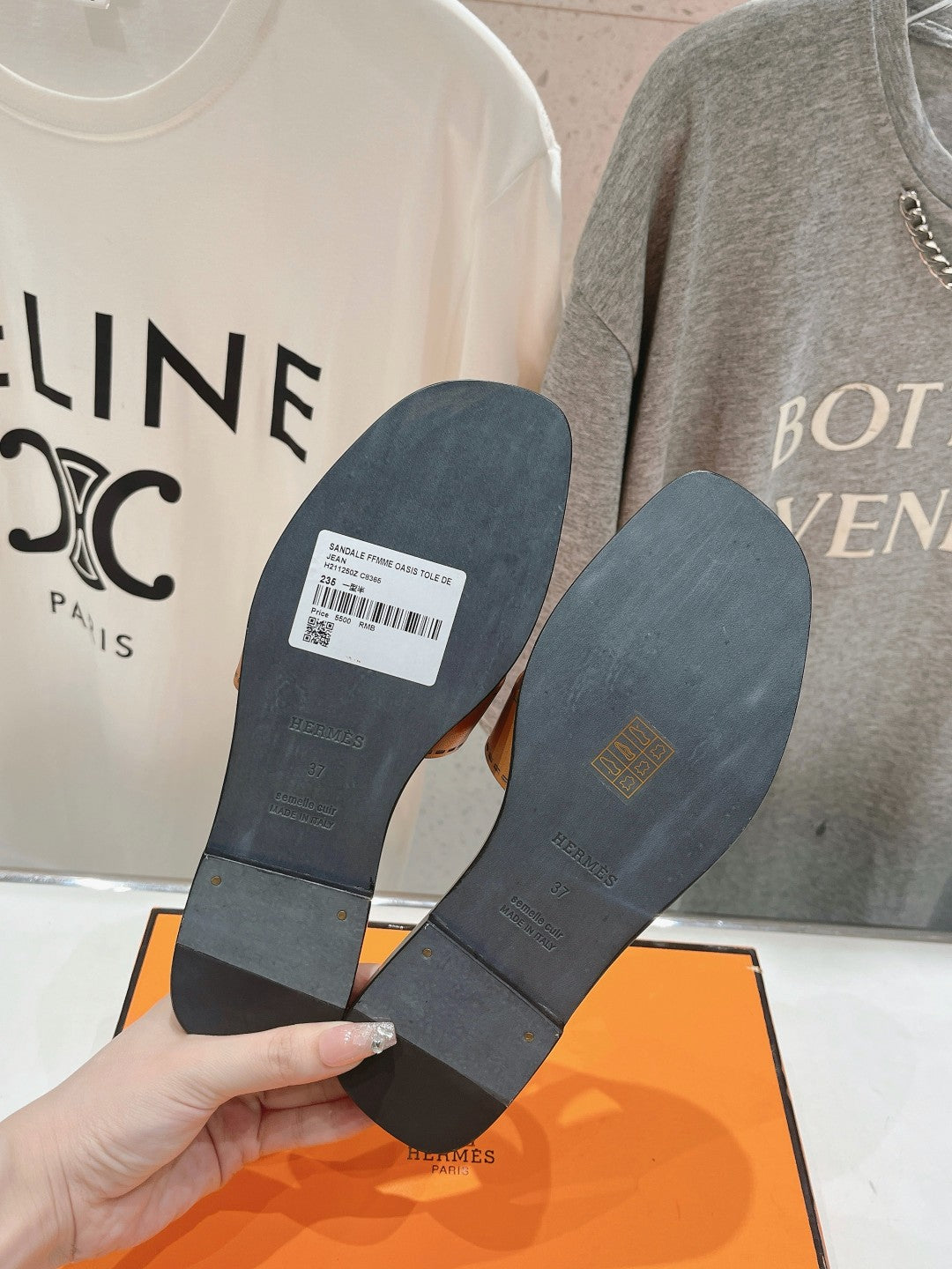 Idioma Sandal Tan Calfskin、mysite、Cacoeks