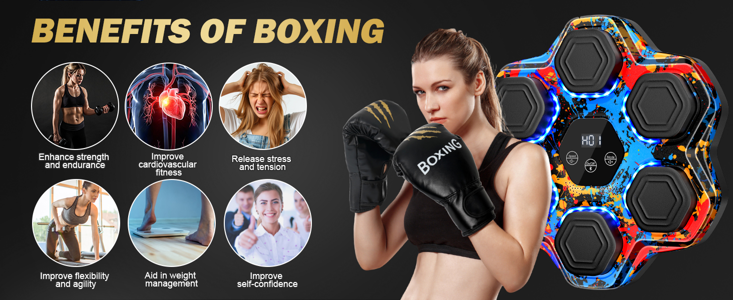 musical boxing machine