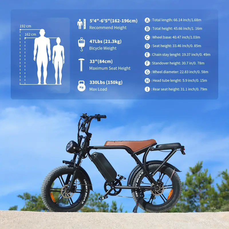 electric bike v8 electric mountain bike with 740w motor 48v 15ah removable larger battery 25km h 20 tire e   speed adult electric bicycles electric dirt bike electric mountain bike electric bicycle for adults electric mountain bike details 3