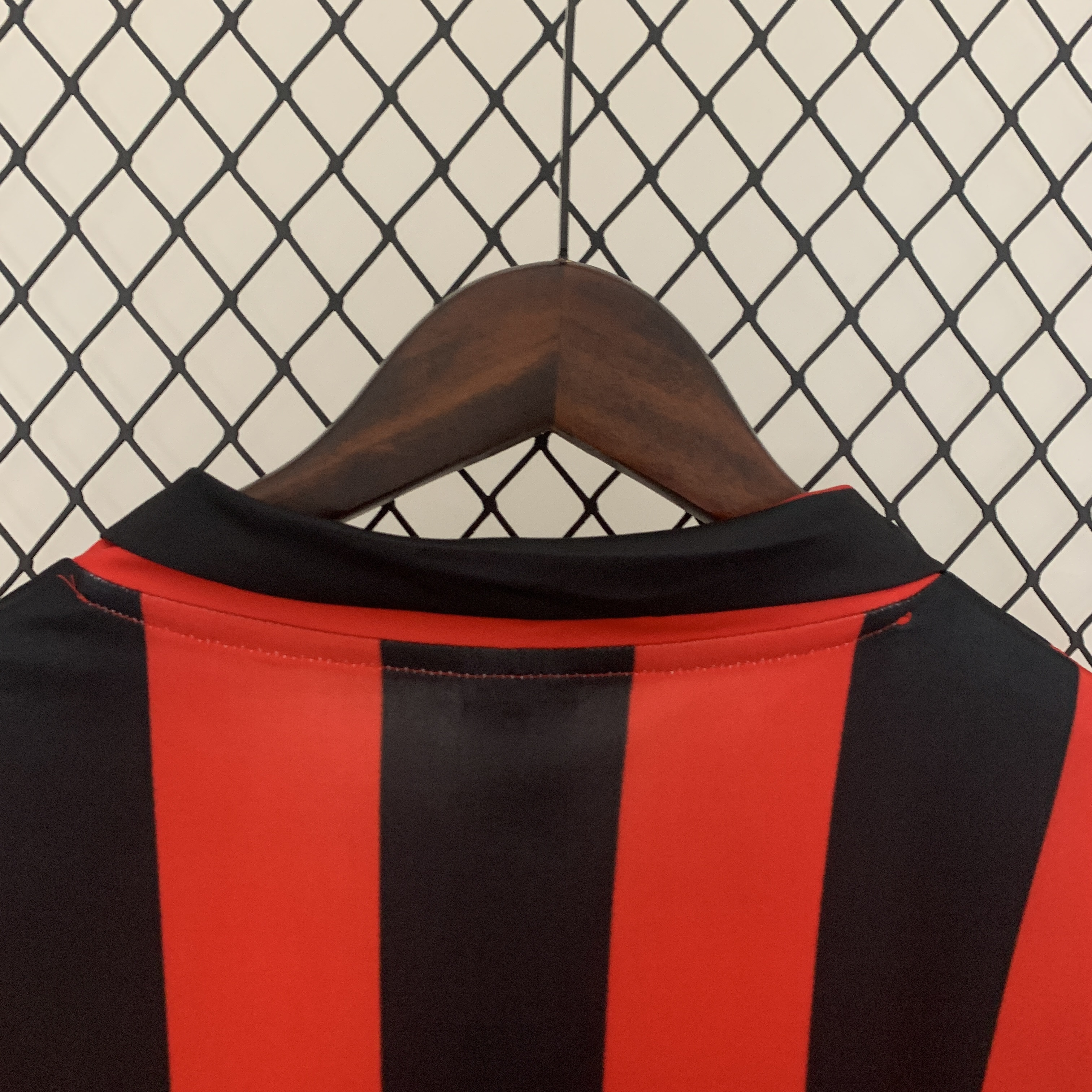 ManixJersey.com | Retro AC Milan 90-91 Home Stadium Jersey -Customize Name, Number and Patch | Worldwide Shipping