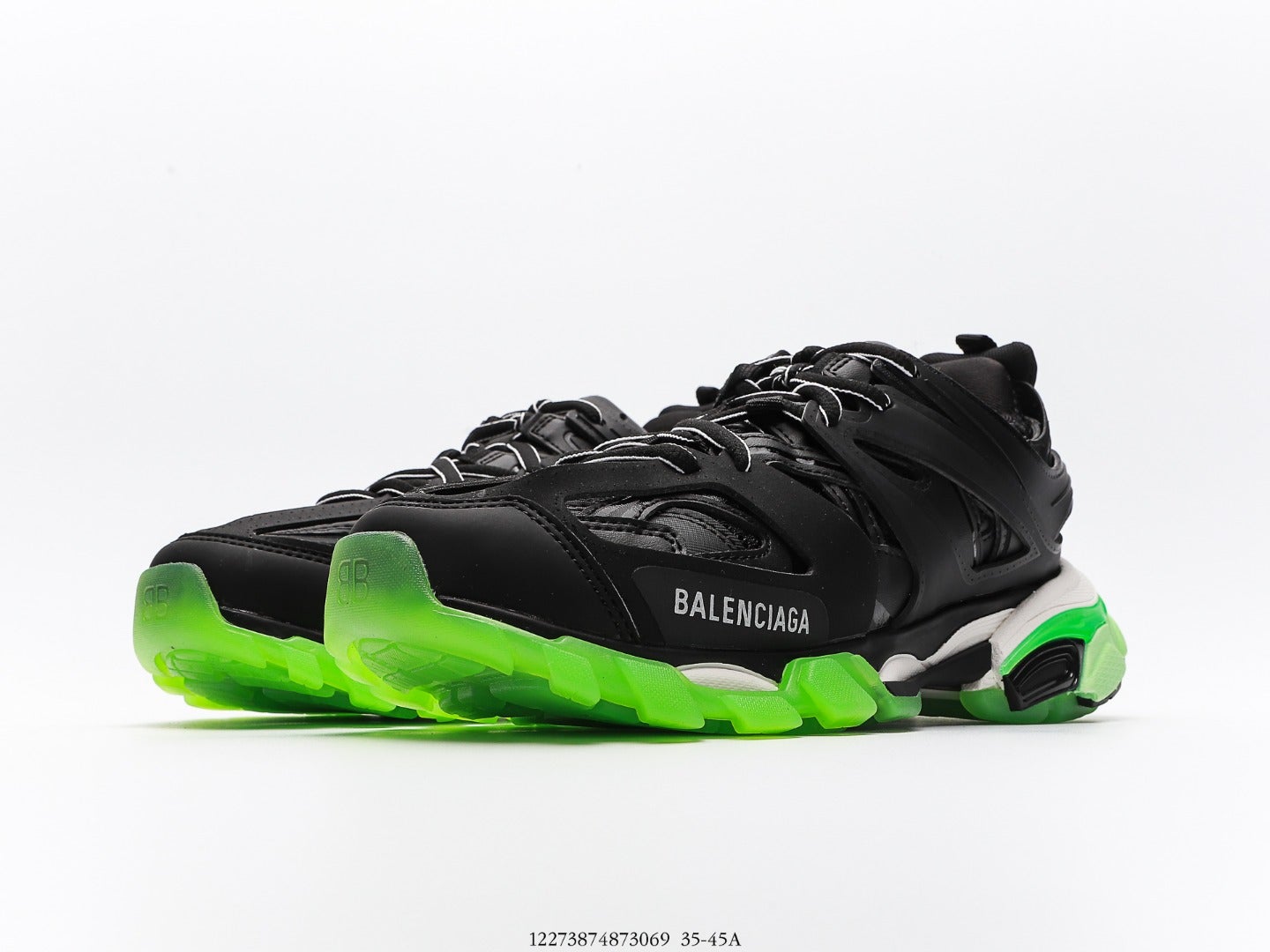 Balenciaga Track Trainer Black Glow In The Dark、mysite、Cacoeks