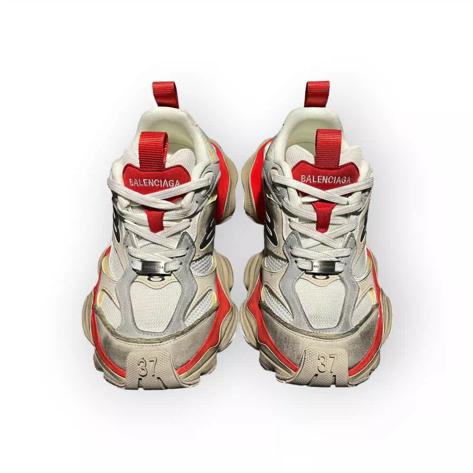 Balenciaga Cargo Sneaker In Beige Grey Red、mysite、Cacoeks