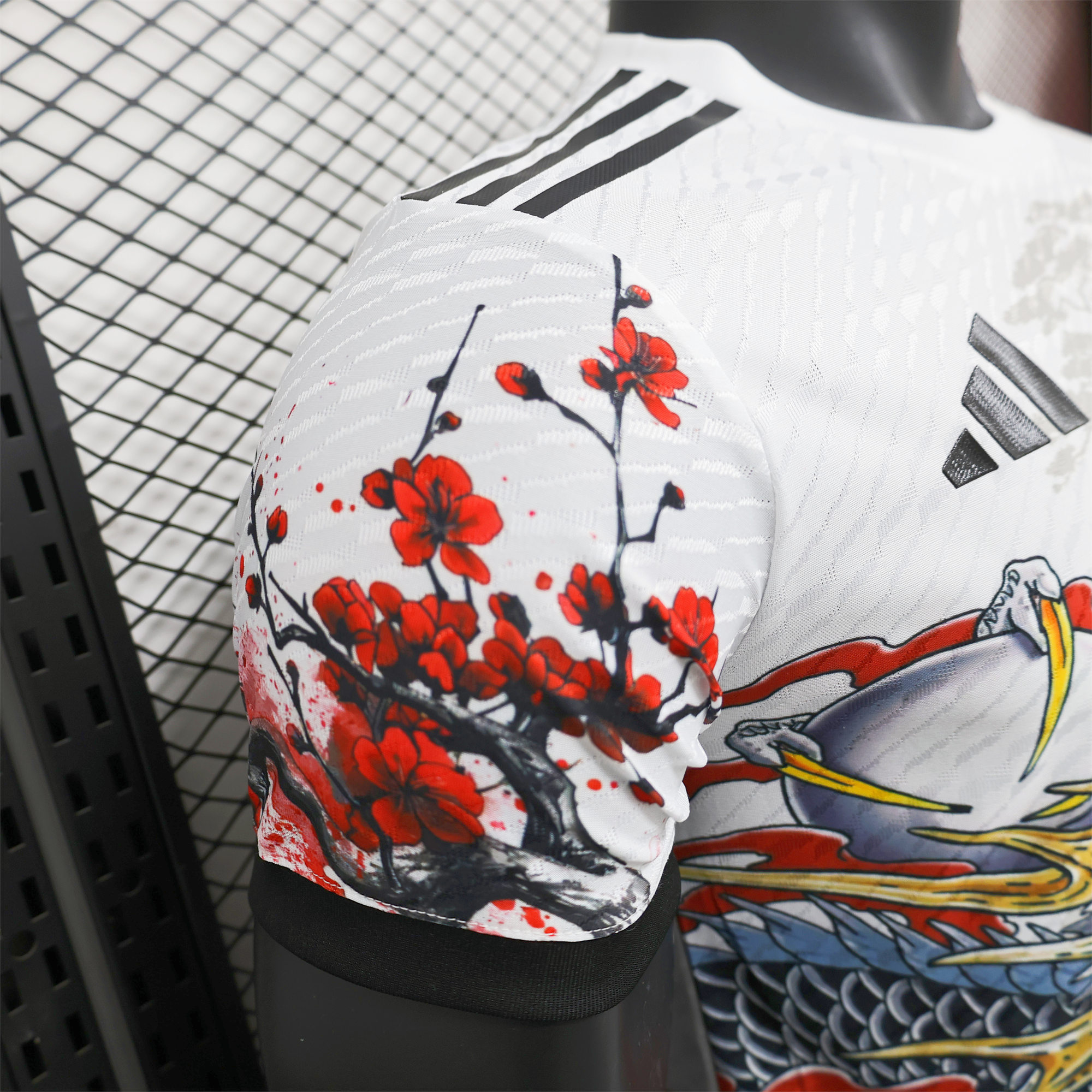 GlobeJersey-Japan 2024 White Dragon Special plum bossom Edition Jersey - Player Version