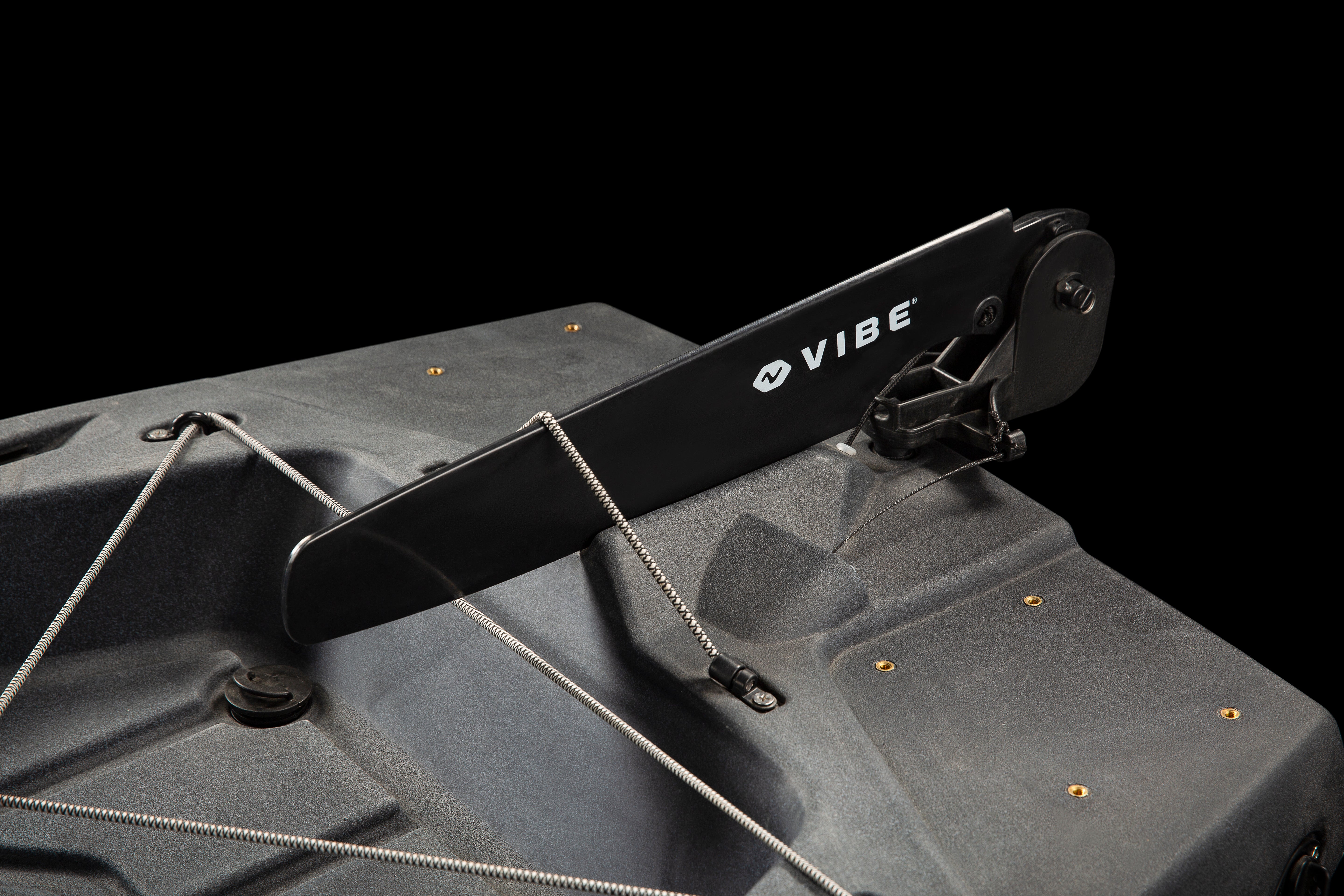 Vibe Rudder included Vibe rudder on the rear of the Makana 100