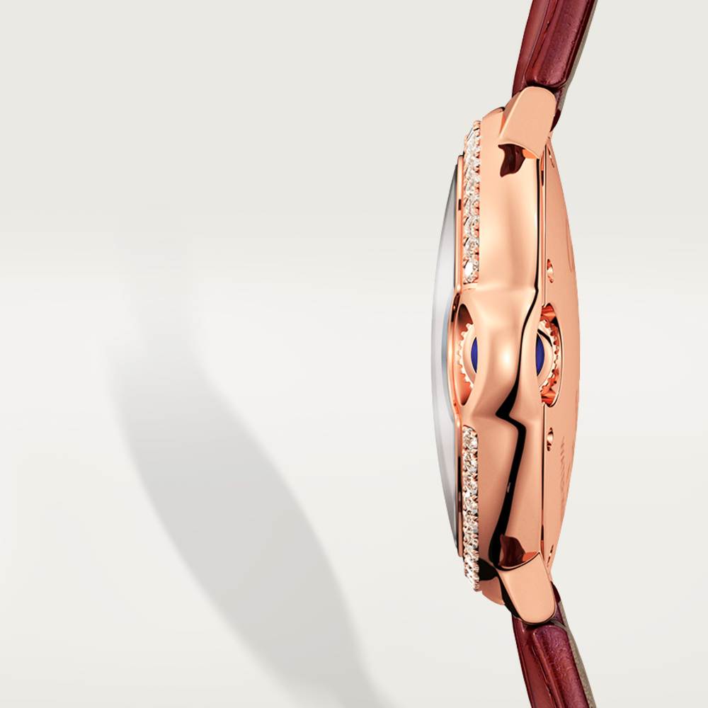 Super Clone 1:1 Cartier Ballon Bleu Bleu 18K Rose Gold Diamond 33mm WJBB0033 Replica-fasswatch