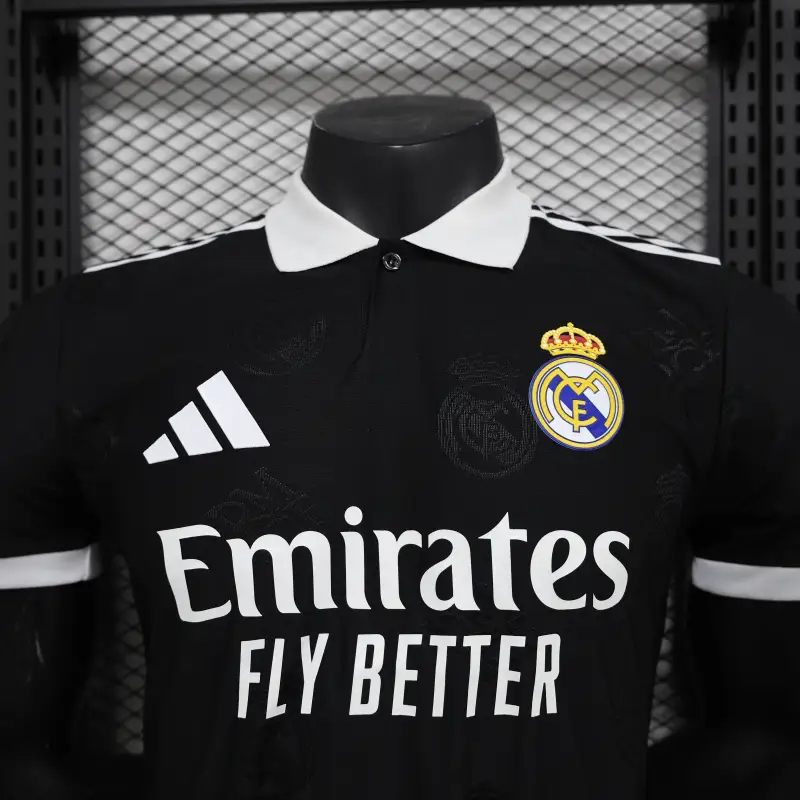 25-26 Real Madrid Polo Shirt Black soccer jersey-Player Version: Ajax 24-25 Home Stadium Jersey - Fans Version mysite: Adidas luxuryfootballshirts.com: https://www.luxuryfootballshirts.com/