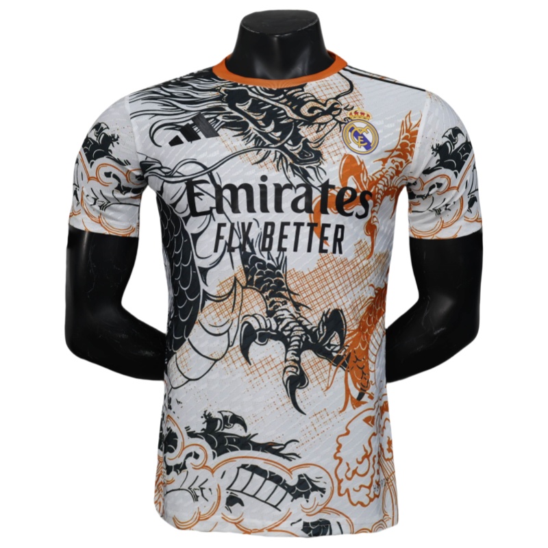 25-26 Real Madrid Dragon Special soccer jersey-Player Version: Ajax 24-25 Home Stadium Jersey - Fans Version mysite: Adidas luxuryfootballshirts.com: https://www.luxuryfootballshirts.com/