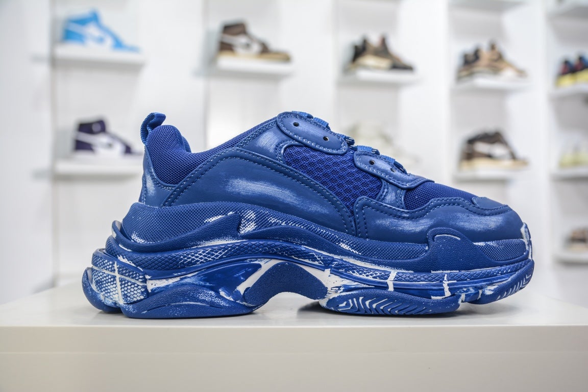 Balenciaga Triple S Sneaker Faded Blue、mysite、Cacoeks