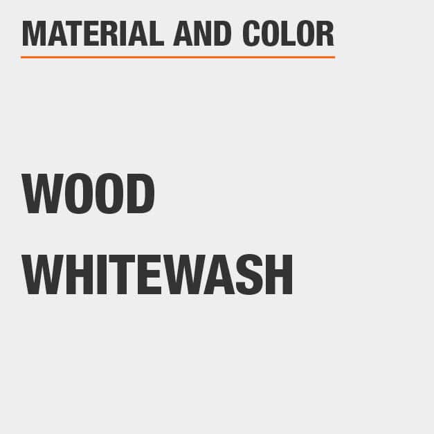 Whitewash Wood Dresser