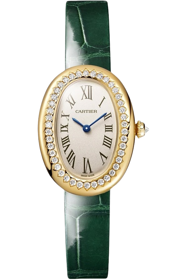 Cartier Baignoire WJBA0054 Super Clone Watch – Diamond Bezel Rose Gold Swiss Replica