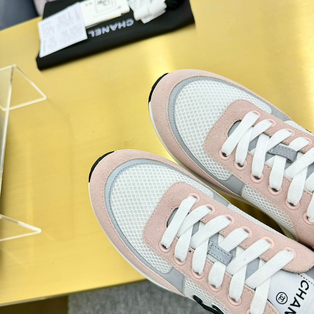 CLASSIC TRAINER IN LIGHT PINK MERCERIZED VELVET、mysite、Cacoeks