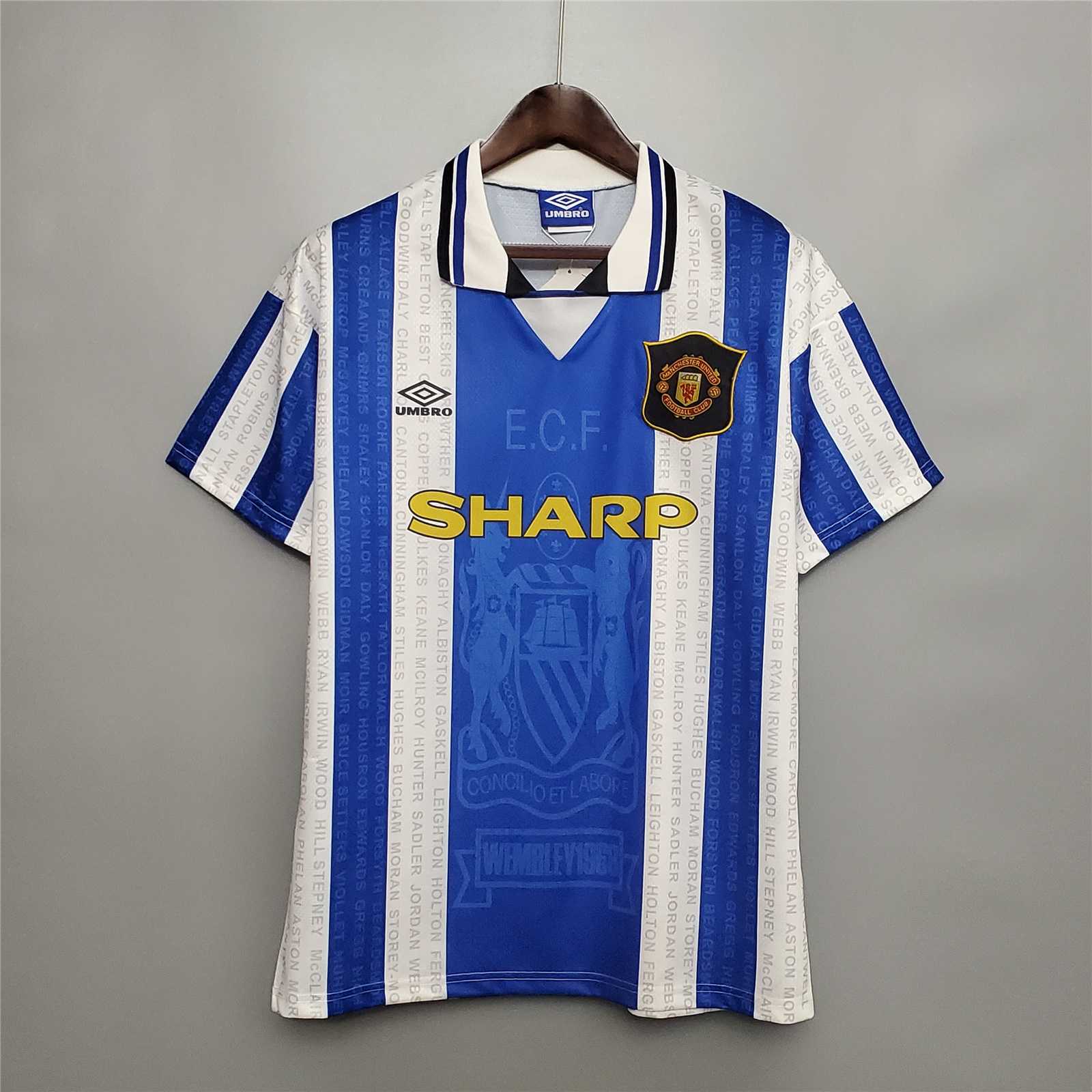 GlobeJersey-Retro Manchester United 94-96 Away Jersey