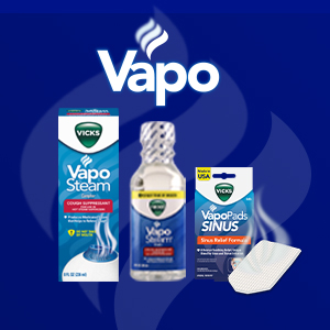 Vapo Steam for Sinus Allergy Cold congestion