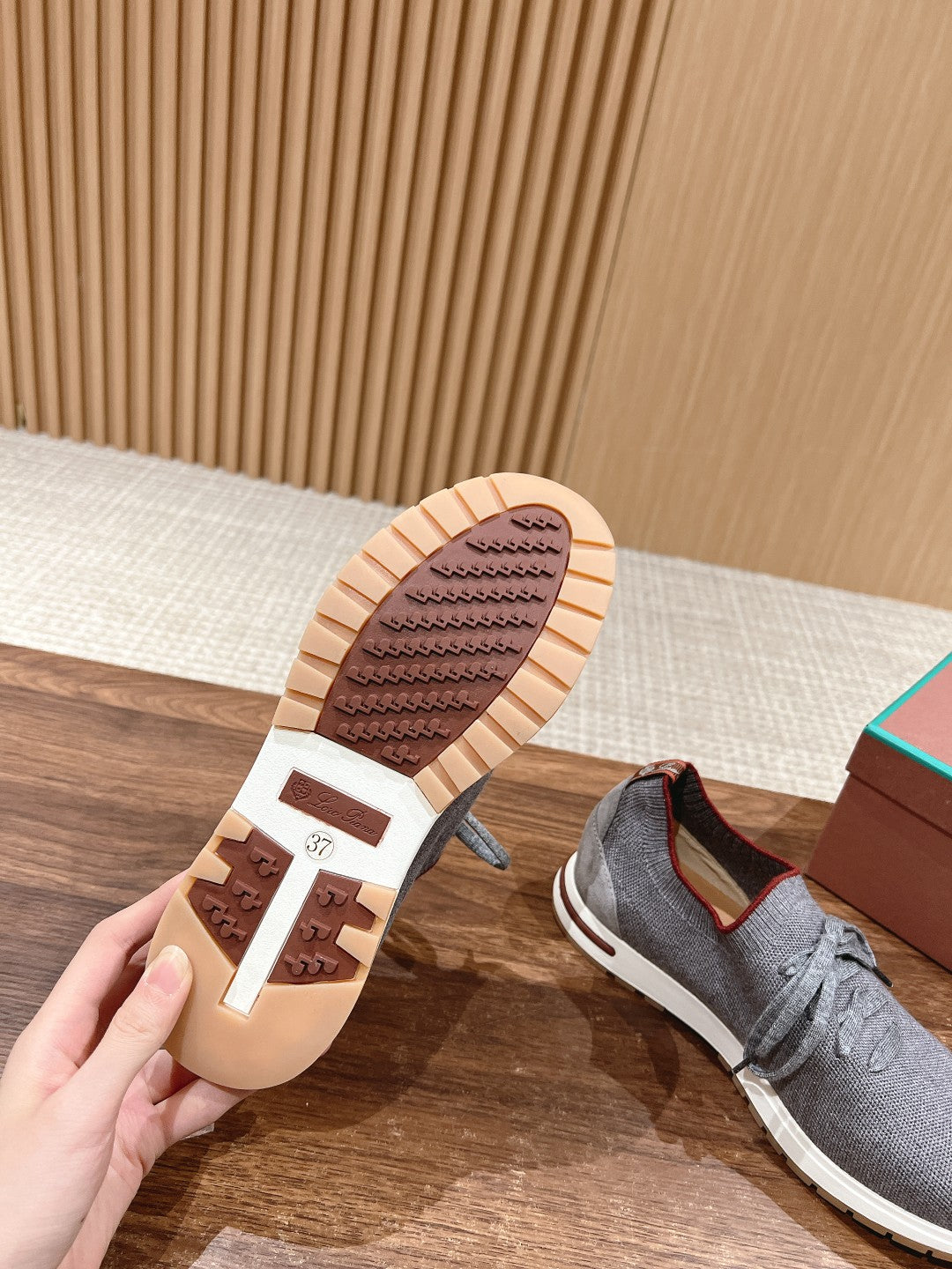 LP BASIC 360 FLEXY WALK SNEAKER GRAY FABRICS、mysite、Cacoeks