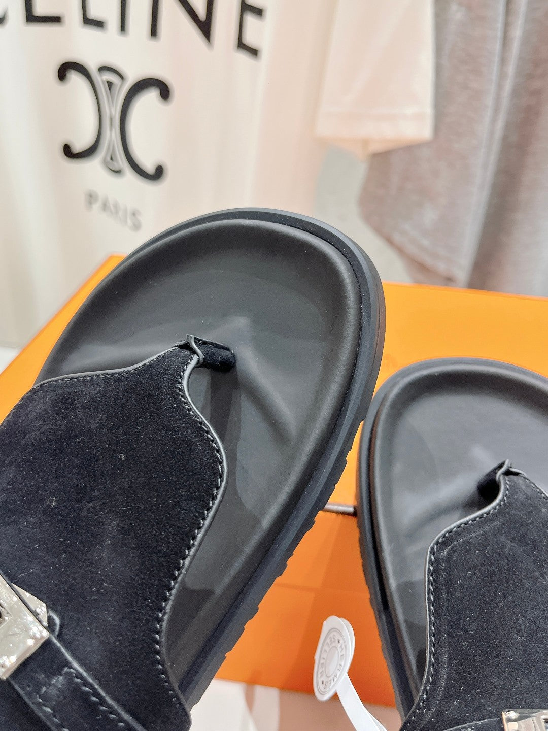 EMPIRE SANDAL BLACK SUEDE、mysite、Cacoeks