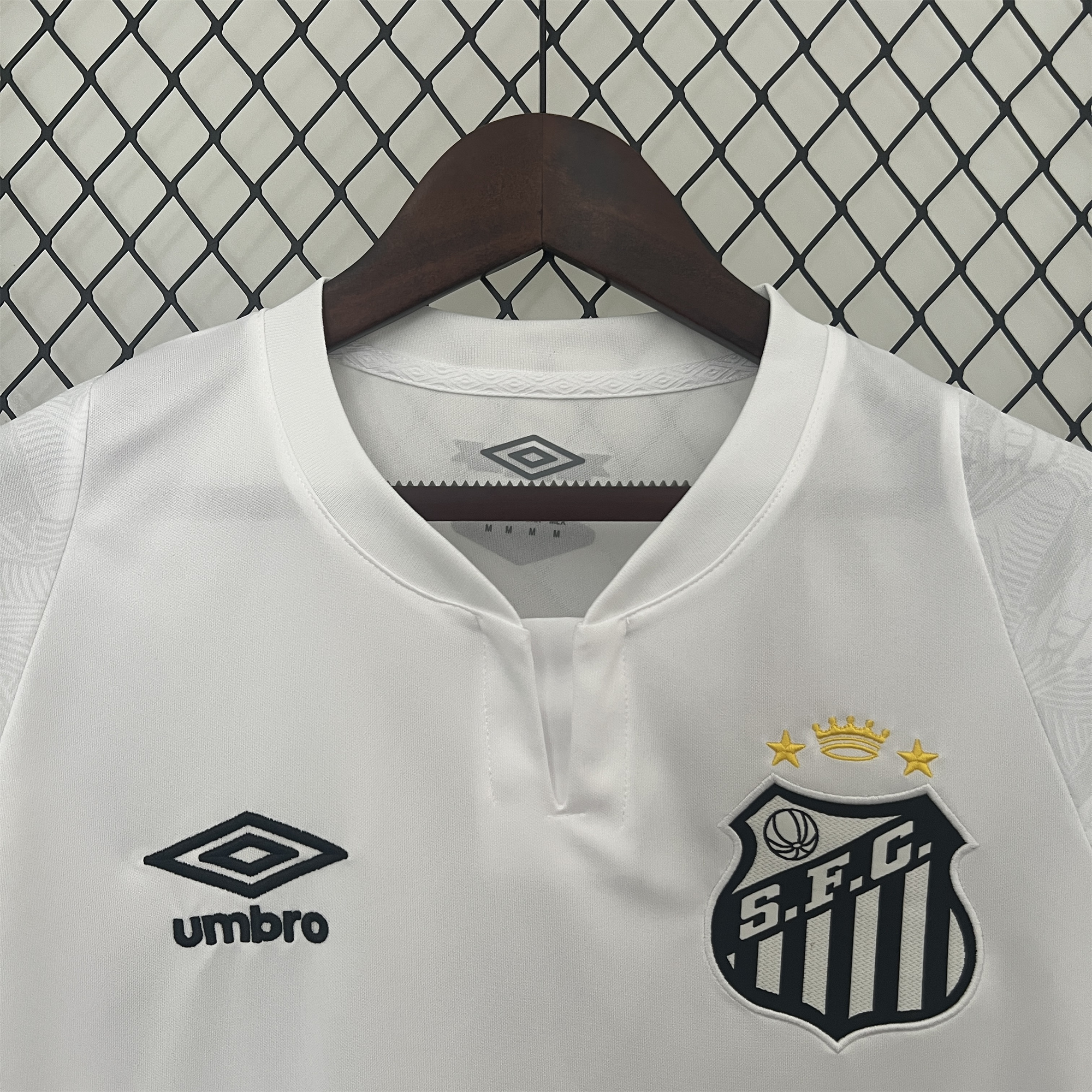 ManixJersey.com | Santos 24-25 Home Unsponsored Jersey - Fans Version -Customize Name, Number and Patch | Worldwide Shipping