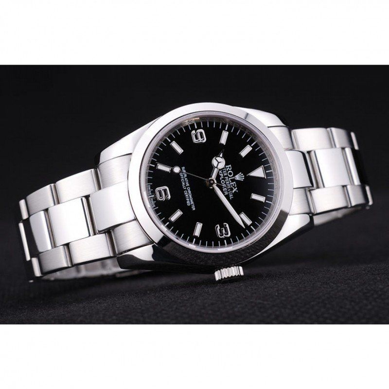 Superclone Rolex Explorer 36mm Black Dial SRL156 14270-fasswatch