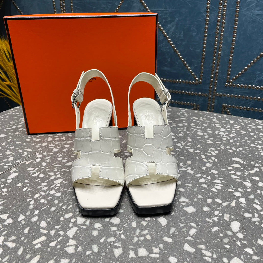 ERIS SANDAL 95 WHITE CALFSKIN、mysite、Cacoeks
