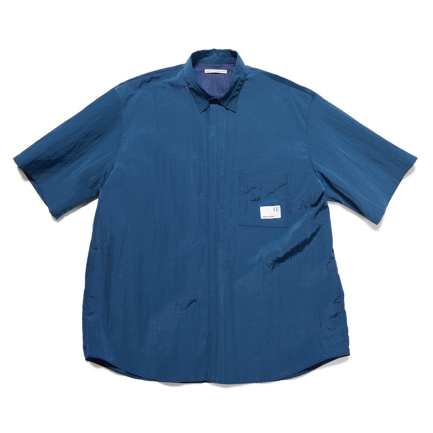 uniform experiment 25S/S CRYSTAL NYLON VENTILATION SHIRT  UE-250021 