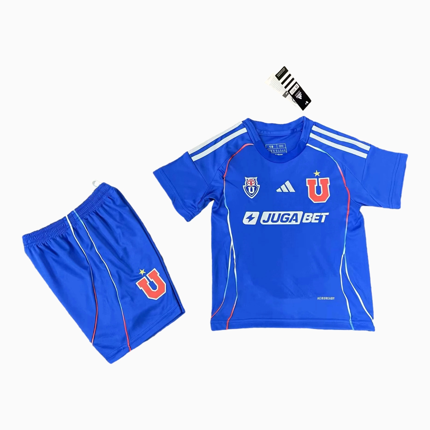 Funinjersey-Universidad de Chile 25-26 Home Kids Kit