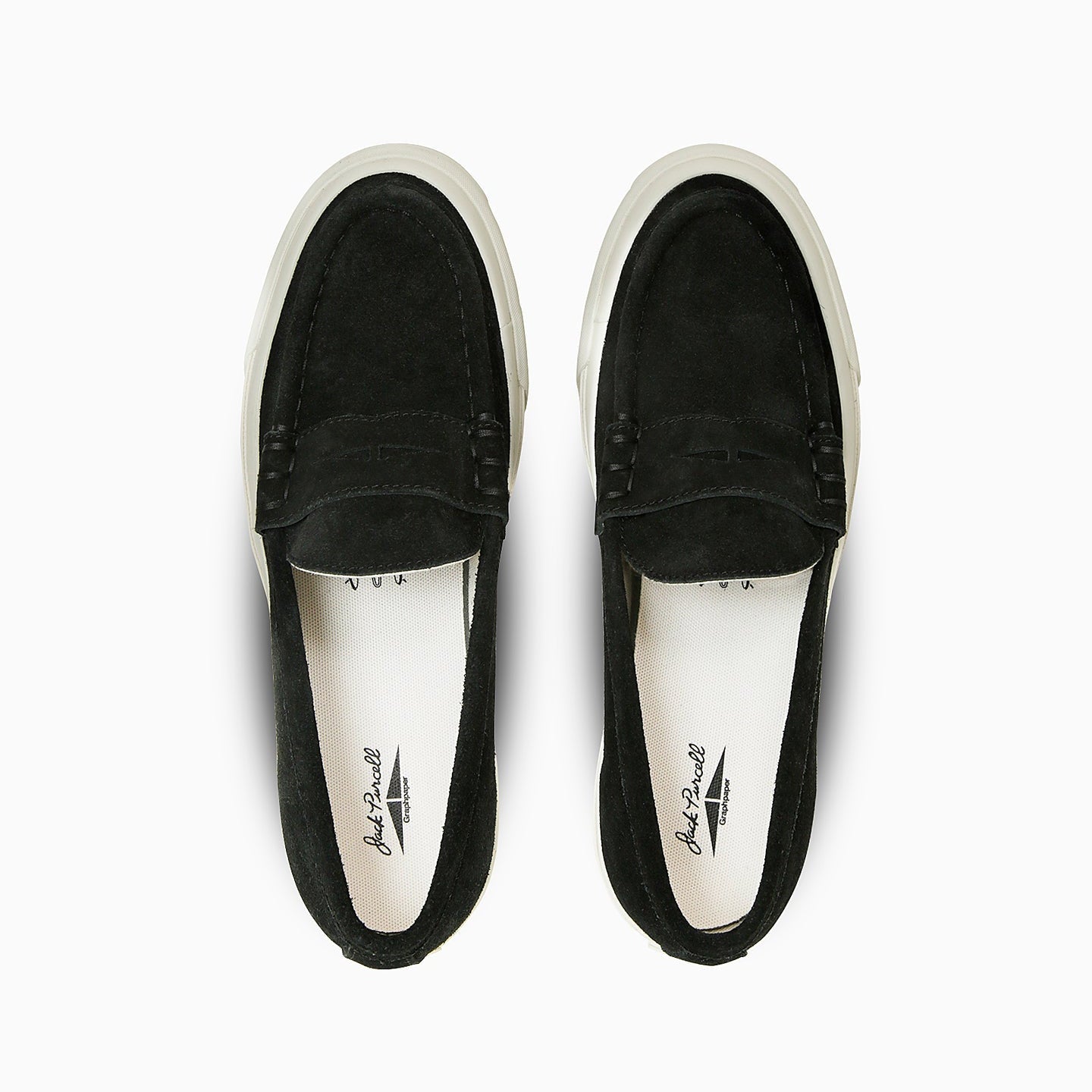 Graphpaper x CONVERSE JACK PURCELL LOAFER / GP  Black 