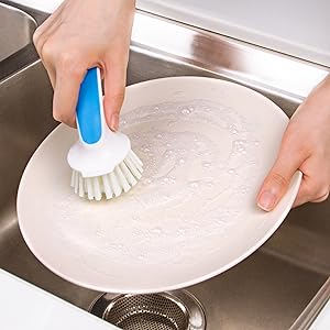 MR.SIGA Pot and Pan Cleaning Brush - Pack of 2