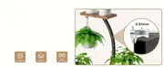 versatile 8 tier indoor plant stand with   grow lights usb powered adjustable brightness ideal for home patio decor details 3