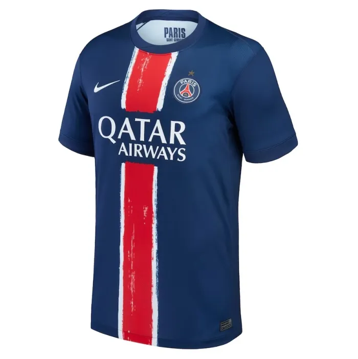 2024/2025 Paris Home (2025 European Champions) Jersey 1:1 Thai Quality:football jersey mysite: unitedjerseyfootball 邓江浪:football