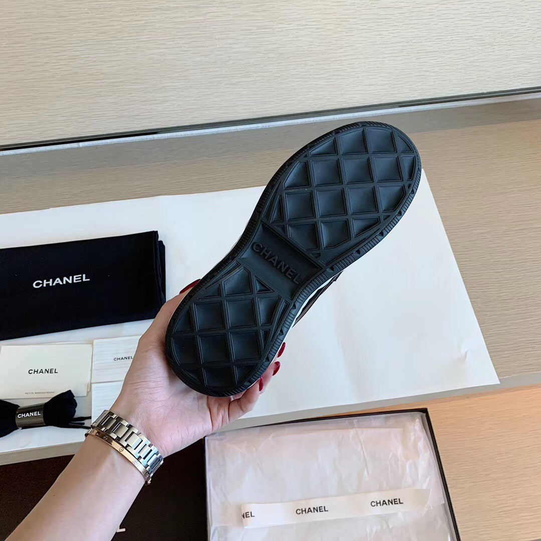 CC Bubble Quilted Trainer Sneaker Black White、mysite、Cacoeks