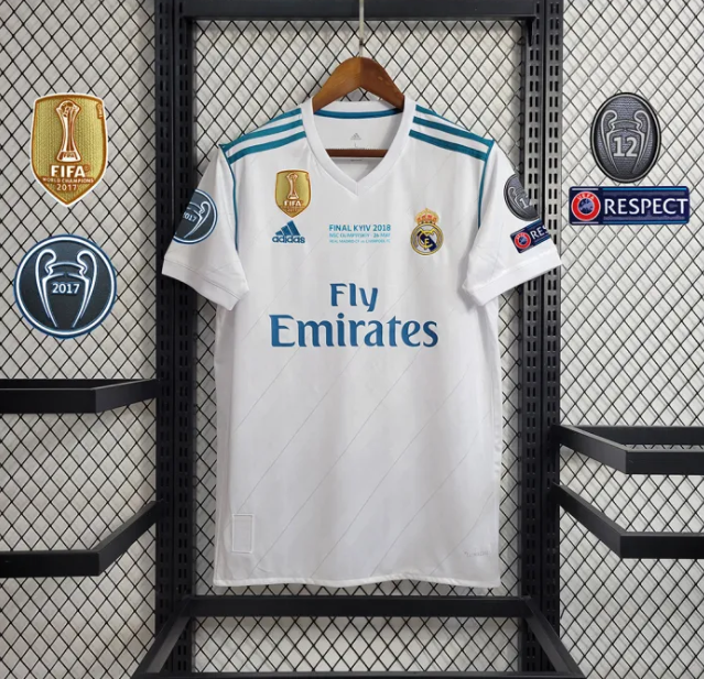 2017/2018 Retro Real Madrid Home:football jersey mysite: unitedjerseyfootball 邓江浪:football