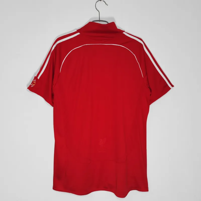 06-07 Liverpool home home soccer jersey-Retro version: Ajax 24-25 Home Stadium Jersey - Fans Version mysite: Adidas luxuryfootballshirts.com: https://www.luxuryfootballshirts.com/