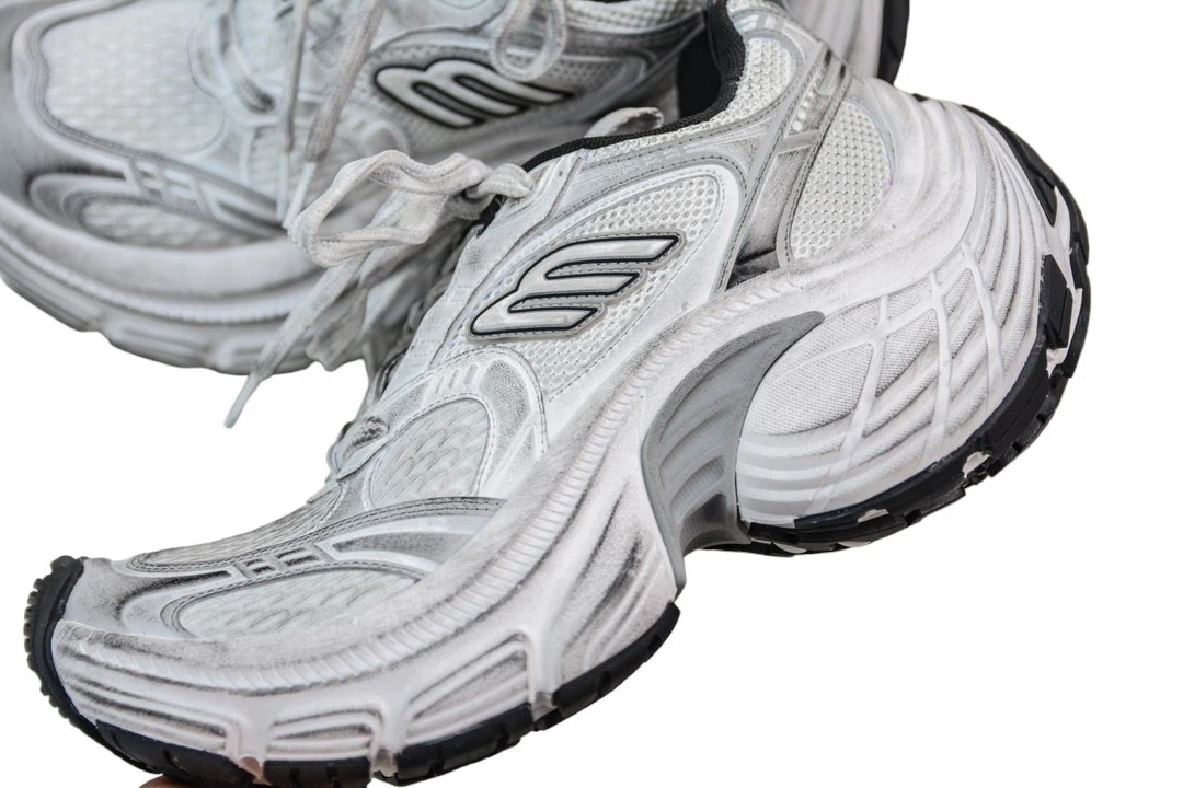 Balenciaga 10XL Sneaker In White Black Grey、mysite、Cacoeks