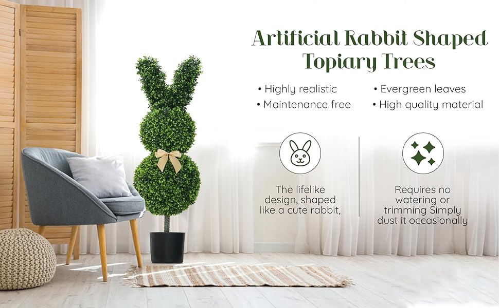 Topiary trees artificial outdoor 