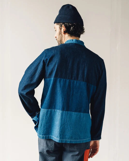 KAPITAL 8oz Denim 4TONE KAKASHI Shirt  EK-758LSA 