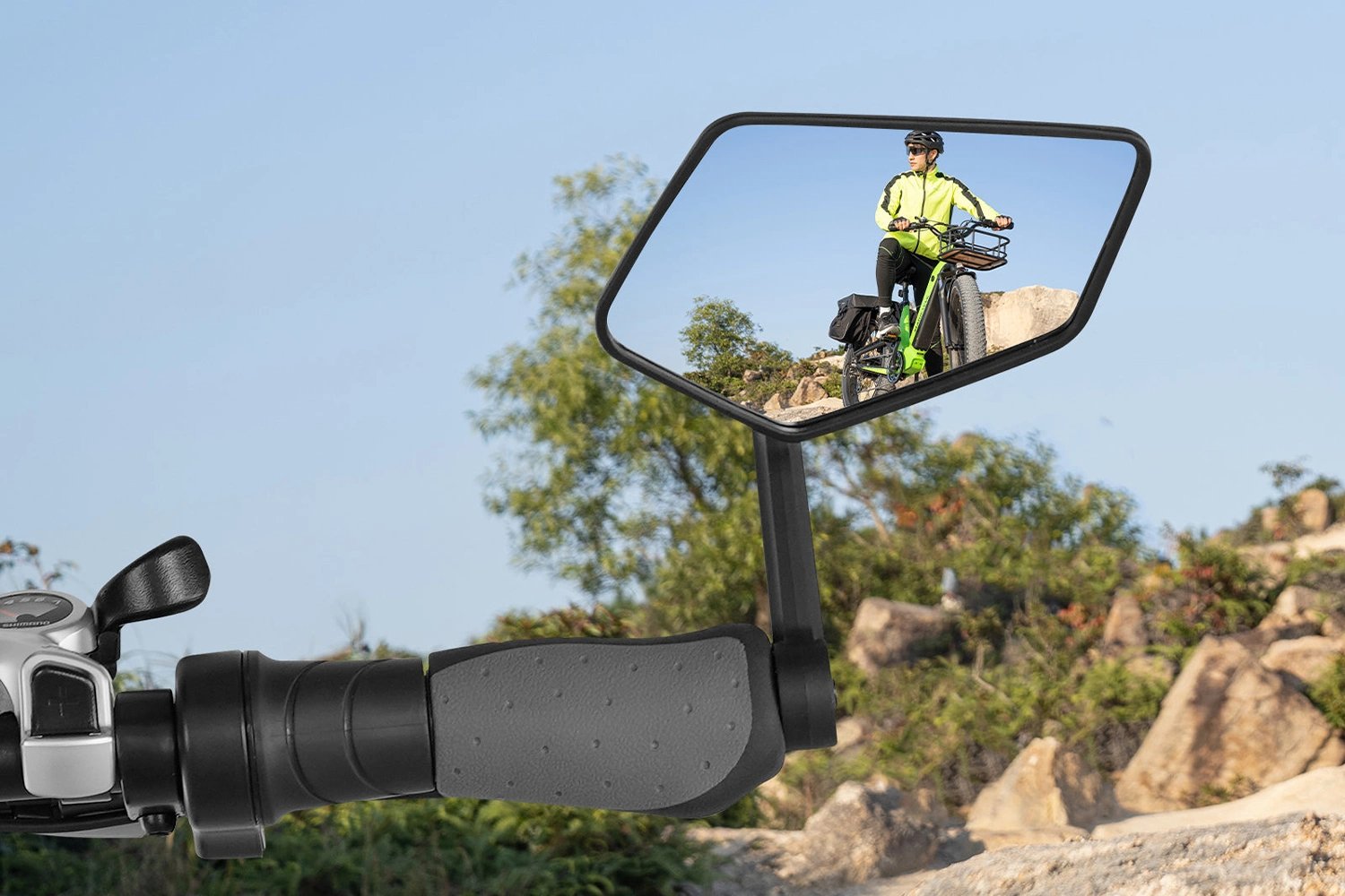 Magicycle Extra-Large Handlebar Ebike Mirror、mySite、bearsvspackers