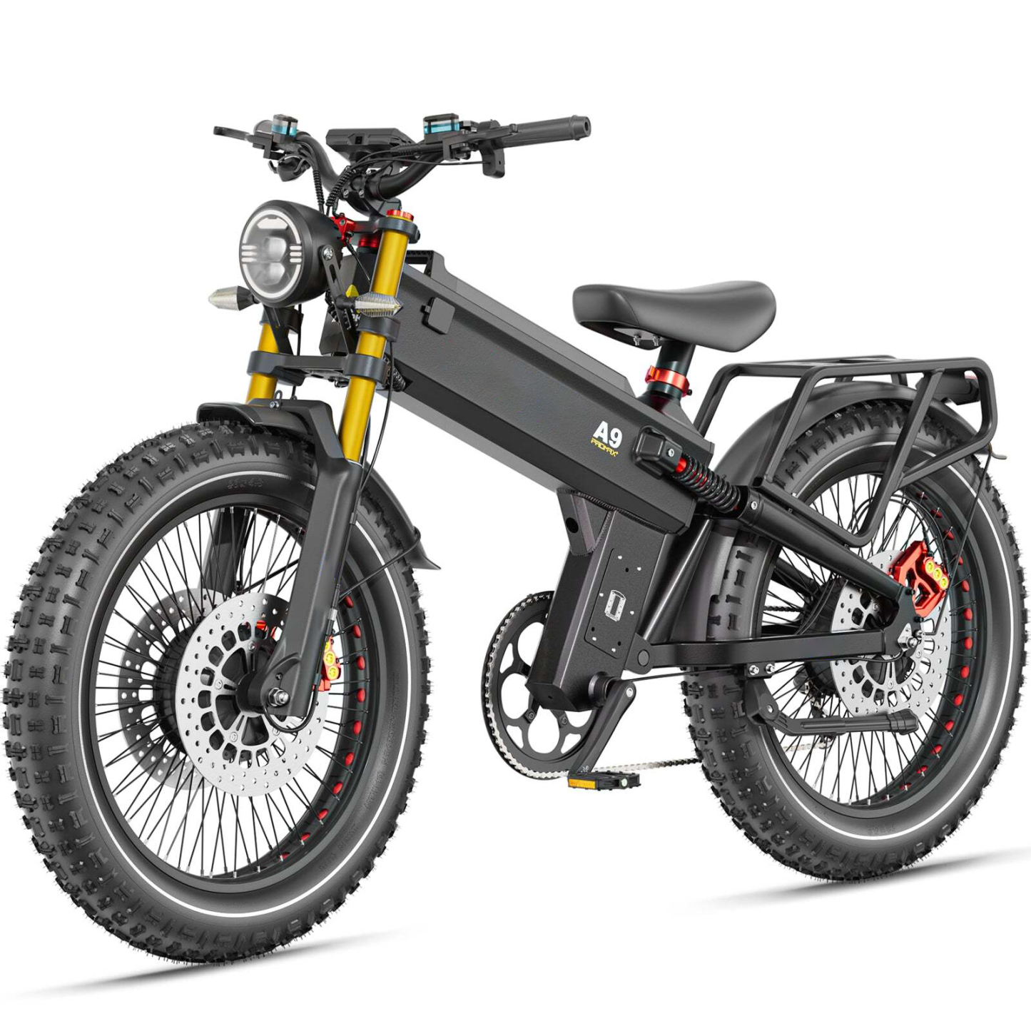 🔥Last Day Limited To 50 Units Only $49.88🔥A9 Pro Max Fat Tire Dual M