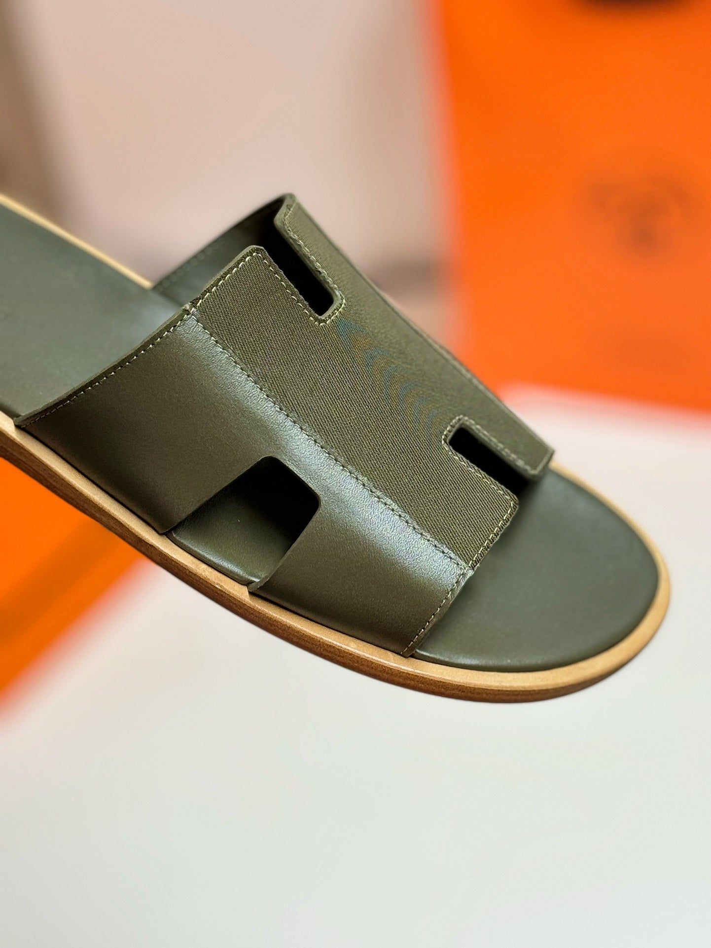 IZMIR SANDAL MOSS LAMBSKIN、mysite、Cacoeks