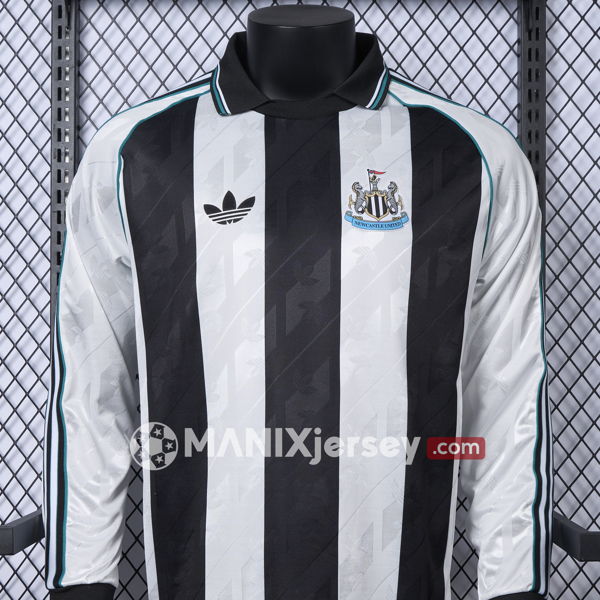 ManixJersey.com | Newcastle United 24-25 Originals LFSTLR Long Sleeve Jersey - Player Version -Customize Name, Number and Patch | Worldwide Shipping