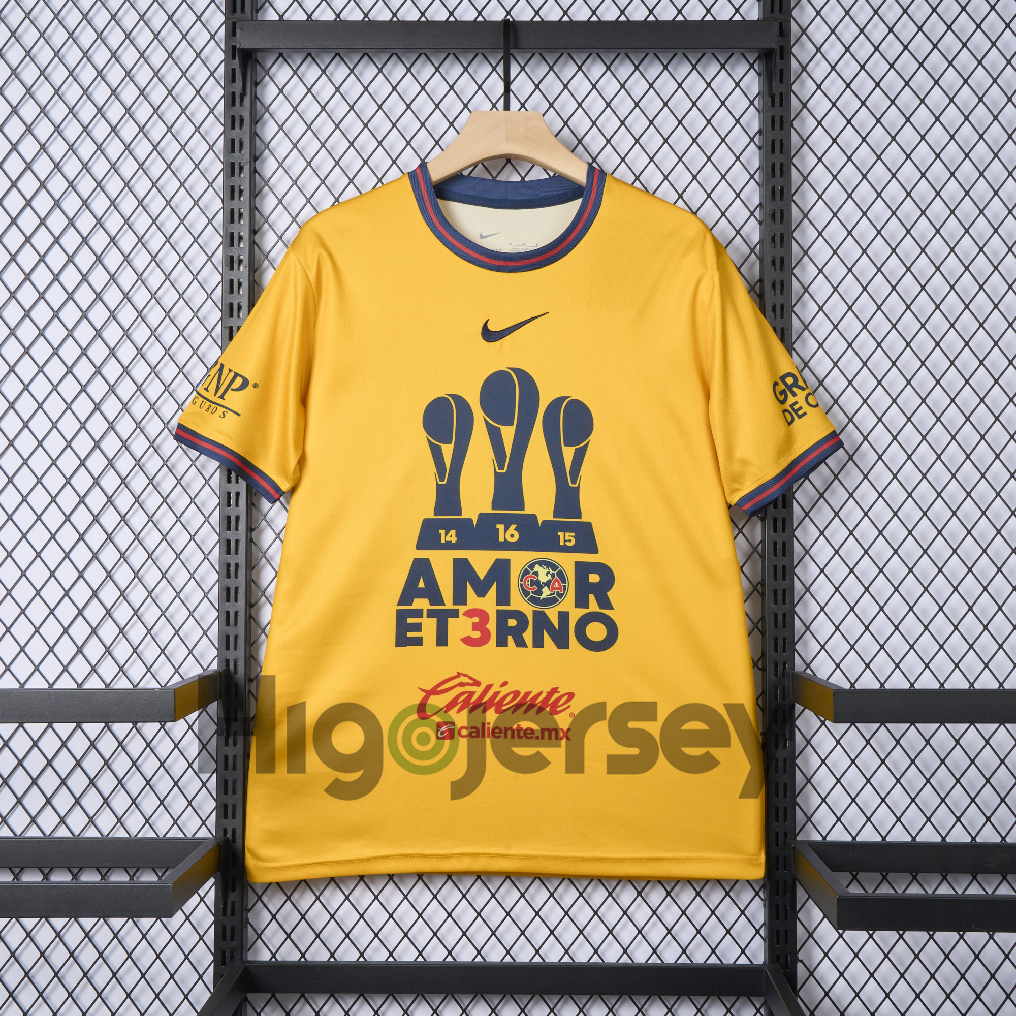 Higojerseys-Club América 2024 Triple Championship Commemorative Edition Jersey