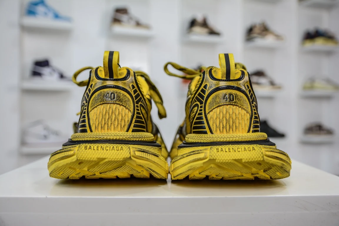 Balenciaga 3XL Trainer in Yellow、mysite、Cacoeks