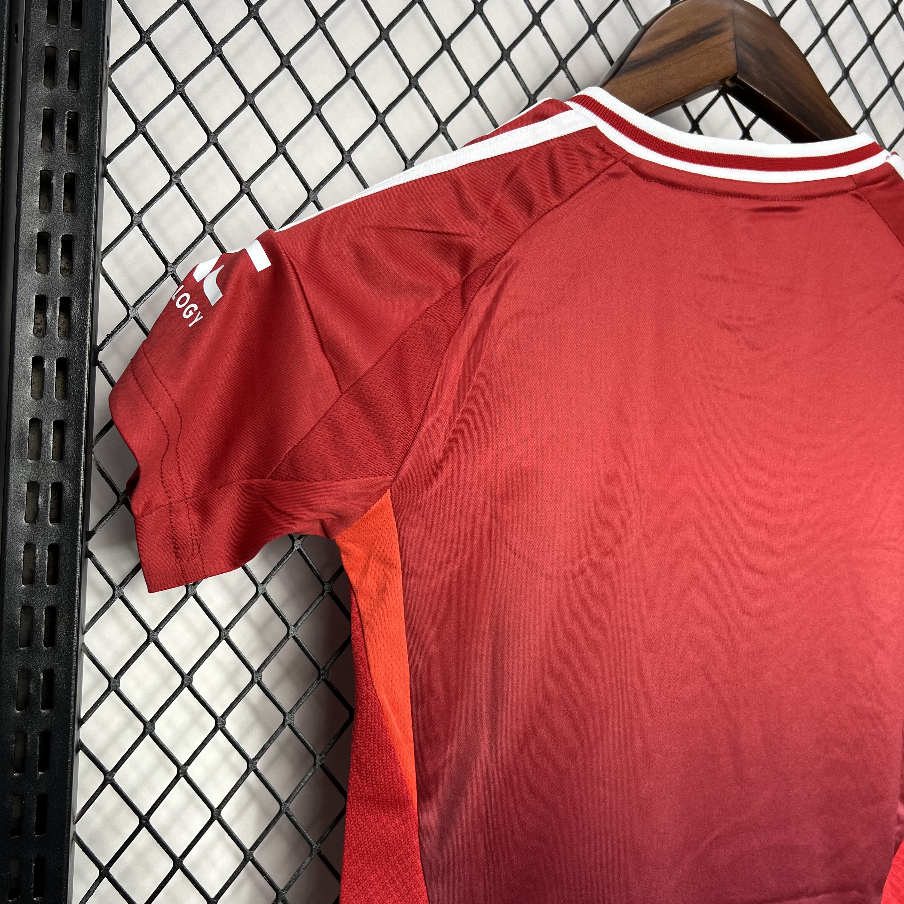 ManixJersey.com | Manchester United 24-25 Home Stadium Kids Kit -Customize Name, Number and Patch | Worldwide Shipping