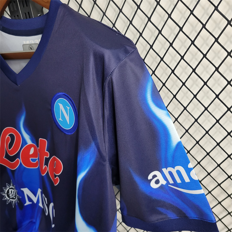 Higojerseys-SSC Napoli 21-22 Third Jersey - Fans Version