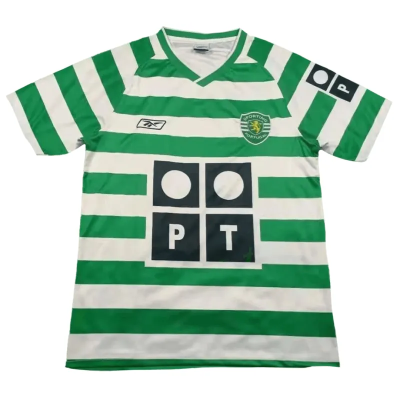 03-04 Sporting Lisbon home soccer jersey-Retro version: Ajax 24-25 Home Stadium Jersey - Fans Version mysite: Adidas luxuryfootballshirts.com: https://www.luxuryfootballshirts.com/