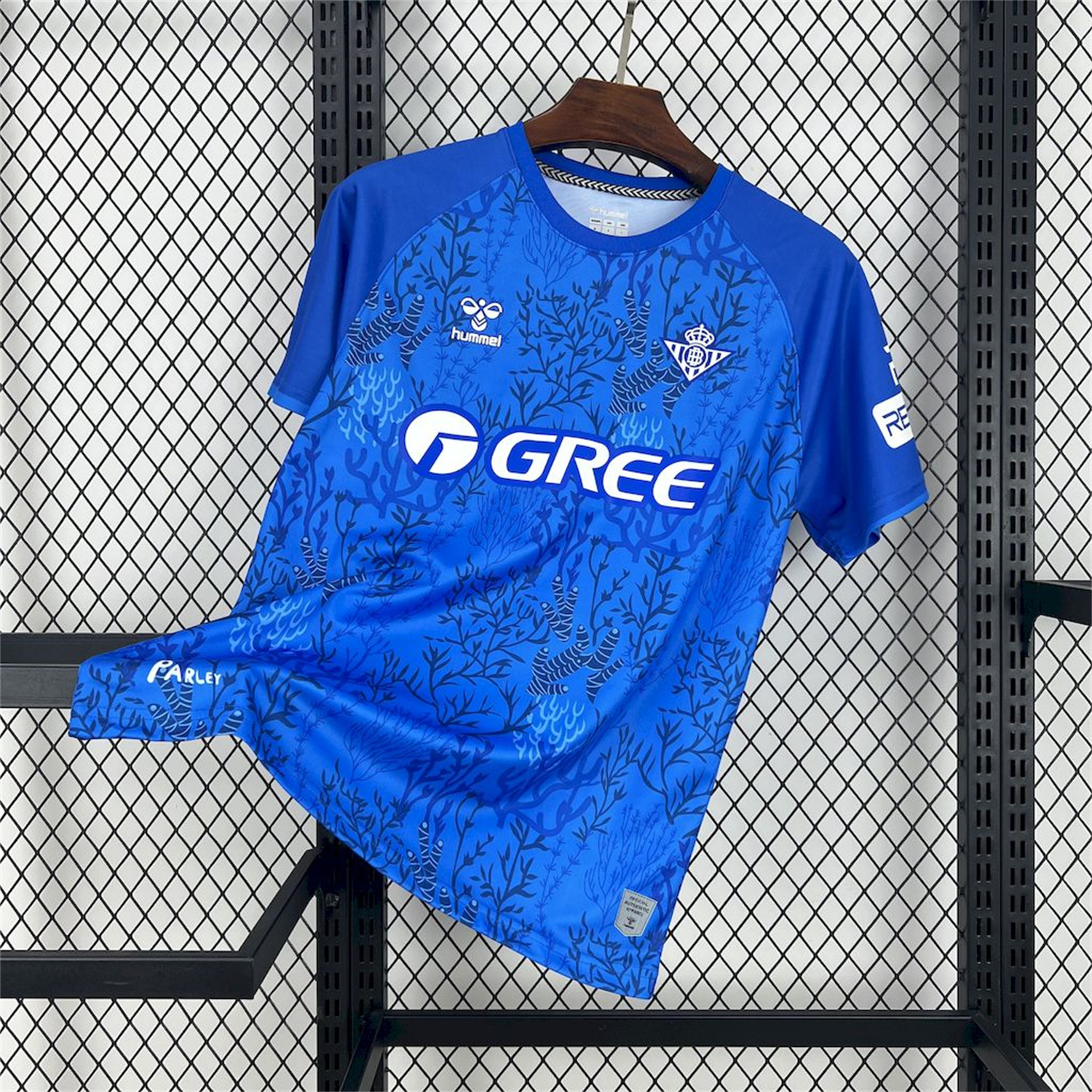 foot-Real Betis 24-25 Blue GK Sustainability Jersey - Fans Version