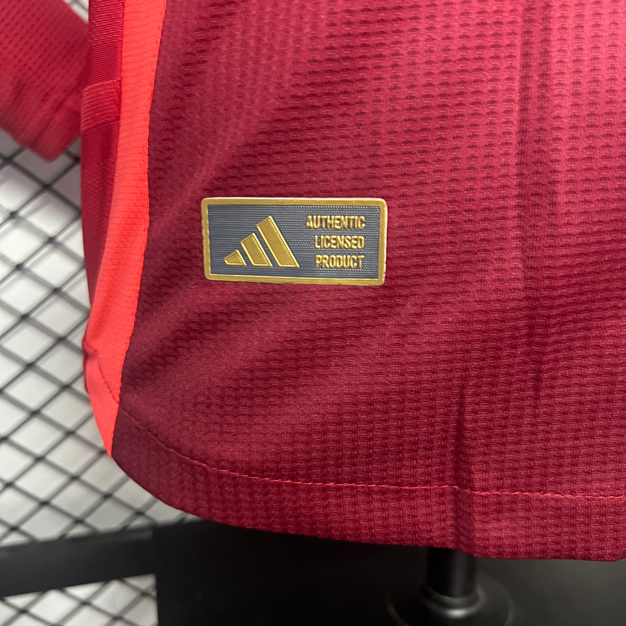 Higojerseys-Manchester United 24-25 Home Long Sleeve Jersey - Player Version