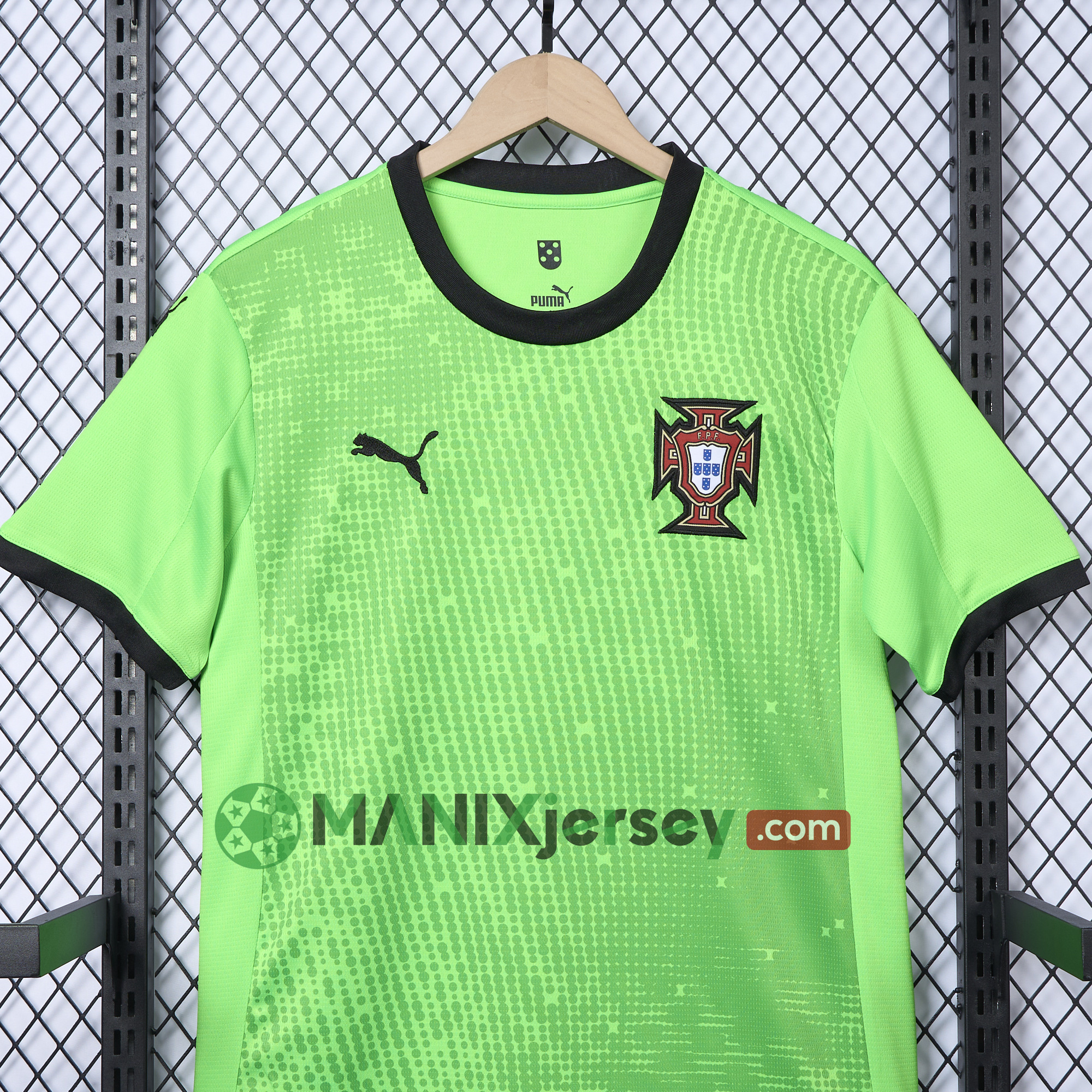 ManixJersey.com | Portugal 2025-26 Green Goalkeeper Jersey - Fans Version -Customize Name, Number and Patch | Worldwide Shipping