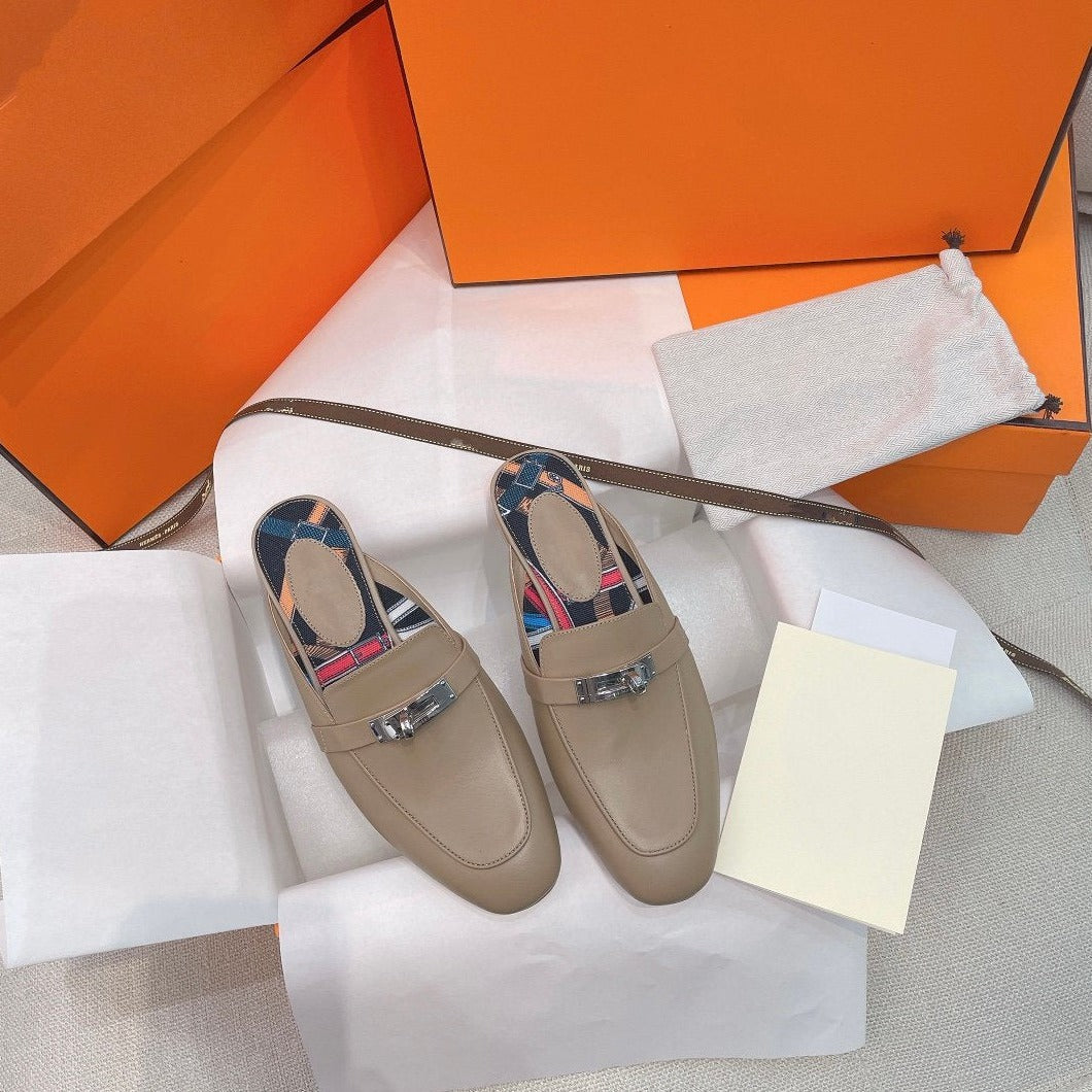 0Z Mule Brown Calfskin、mysite、Cacoeks