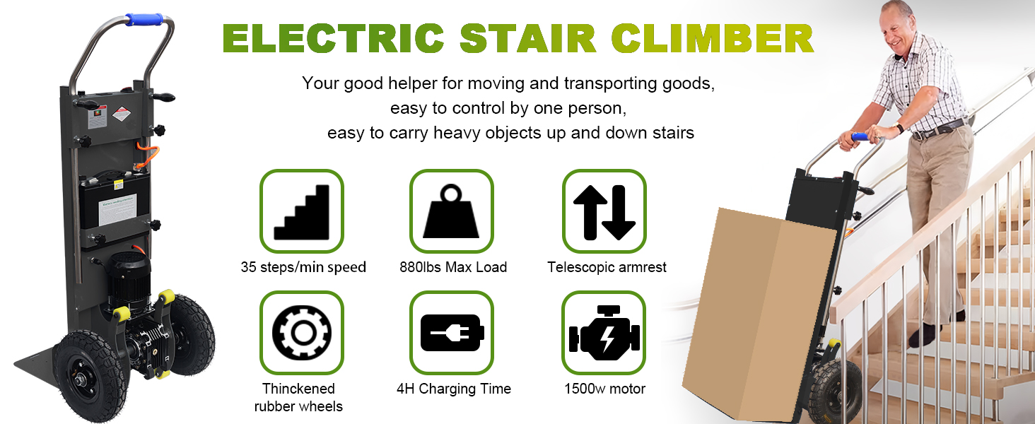 Electric stair climber