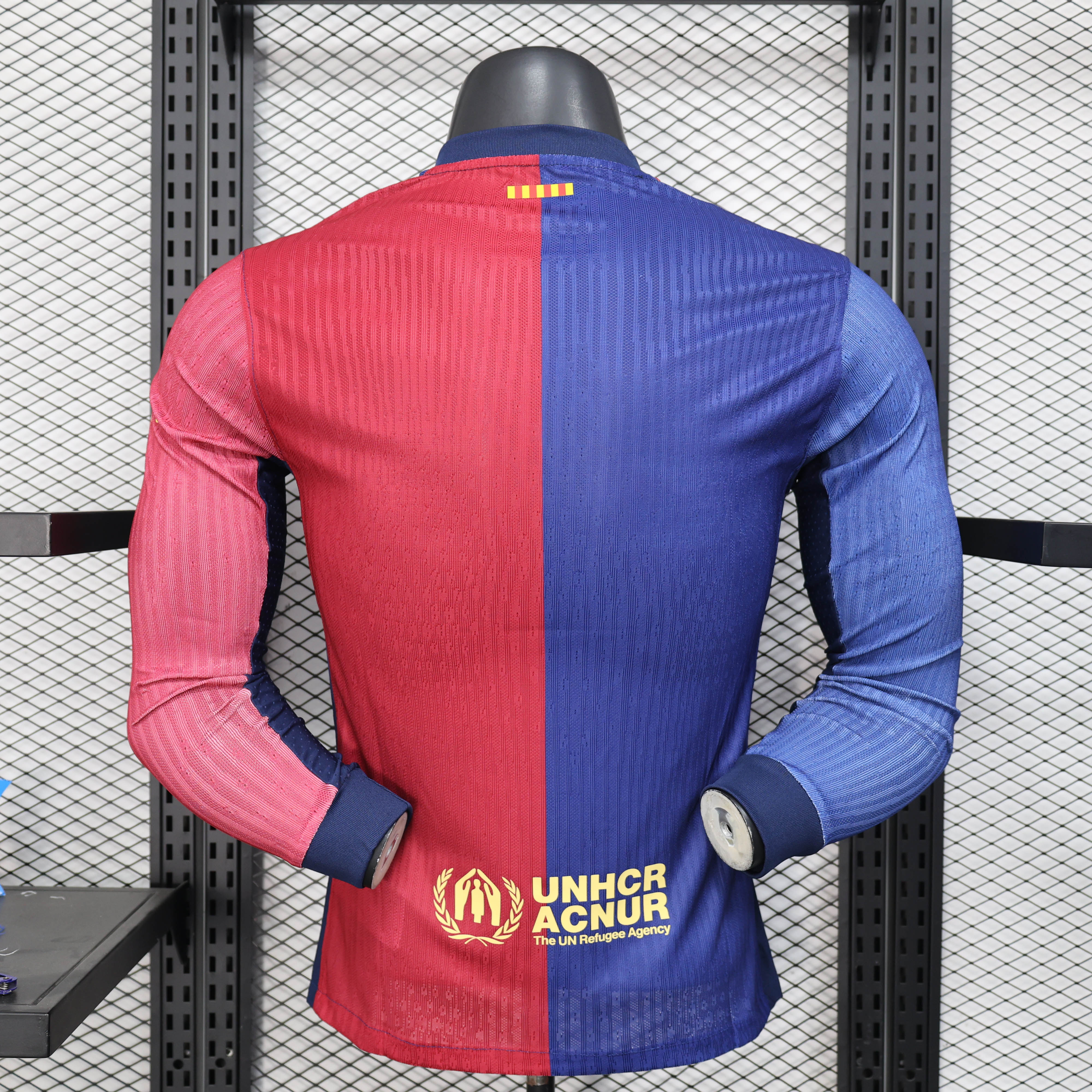2024/2025 Player Version Long Sleeve Barcelona Home Travis Scott Joint Edition 1:1 Thai Quality:football jersey mysite: unitedjerseyfootball 邓江浪:football